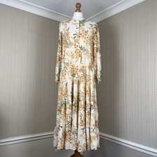ZARA Yellow Orange Floral
