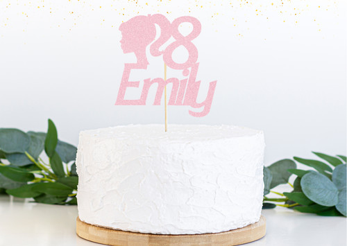 Personalised barbie birthday - barbie,