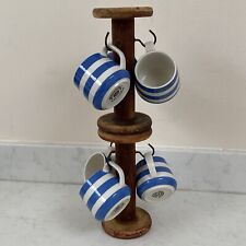 Cup Tree Wooden Industrial Textile Antique Bobbins Antique (M)