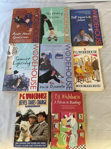 Wodehouse book bundle x8 - book,