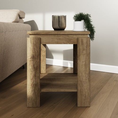 Canyon oak lamp table grey - canyon,