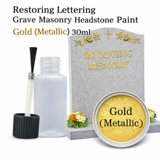 RESTORING LETTERING GRAVE