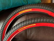 Odyssey Bermuda By Day Smith Mid School BMX Tyres Old Gt Race Freestyle S&m Tnt