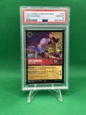 Disney Lorcana Jim Hawkins Space Traveler 109/204 Foil PSA 10