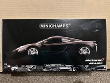 Minichamps 1/18 Scale McLaren MP4-12C In Matte Black Damaged