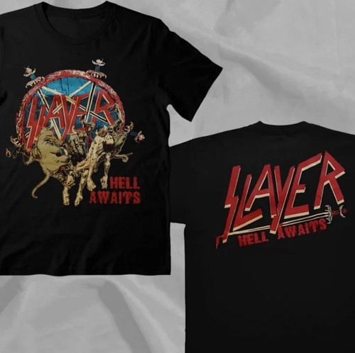 Slayer hell awaits tour - slayer, black