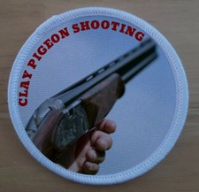 Clay Pigeon Shooting Patch