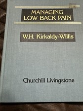 Managing Low Back Pain by W