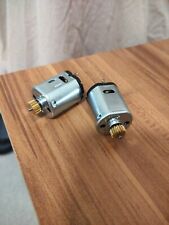 2x 9V DC MOTOR with BRASS GEAR 5000rpm 0.15A 