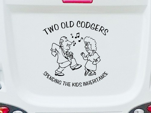 Two old codgers spending the - old,
