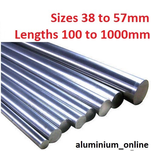 Aluminium round bar - rod, 38mm