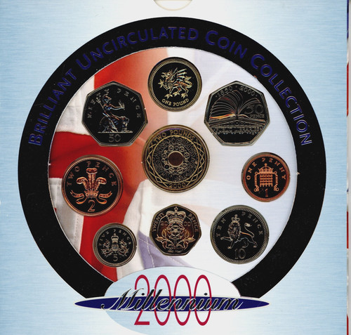 England 2000 uncirculated - uncirculated, coin