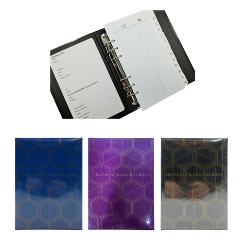 Index telephone address book - address,