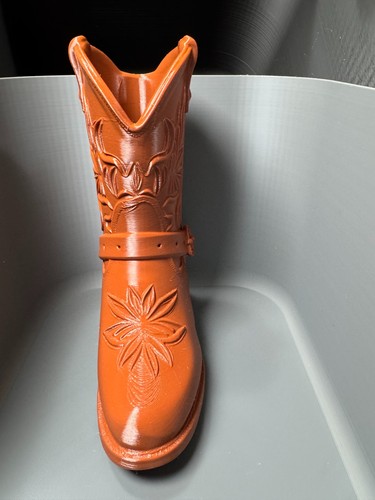 Cowboy boot figurine western - cowboy,