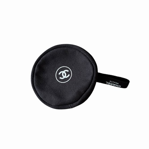 Chanel black beauty pouch - chanel,