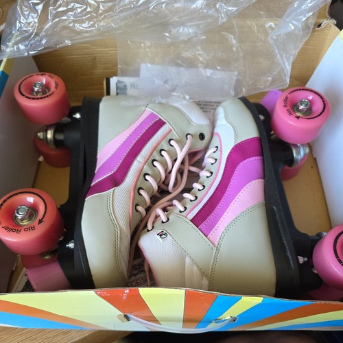 Worn once rio roller skates - once!,