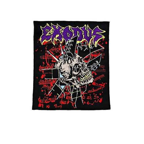 Exodus skull guitar - guitar, shaped
