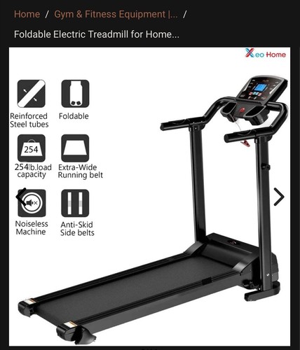 Foldable electric treadmill - foldable,