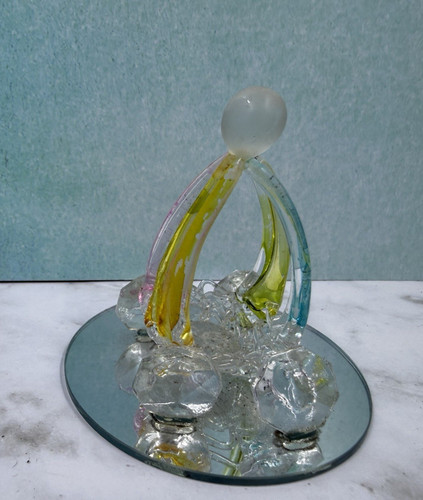 Spin glass carriage mirror - spin,