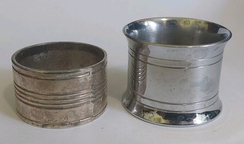 Vintage silver plated napkin - 2,