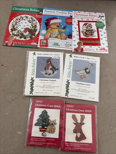 Christmas cross stitch bundle - christmas,