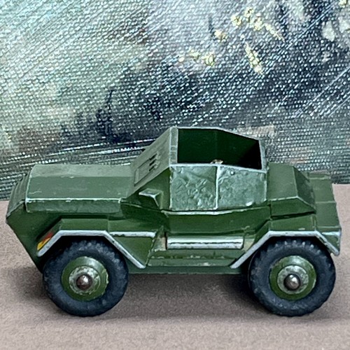 Dinky toys military scout car - toys,