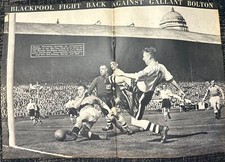 Signed 1953 FA Cup Final X4