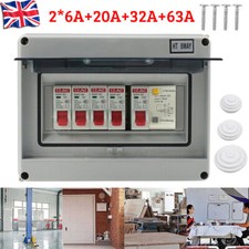 4 Way Consumer fuse Unit box 4