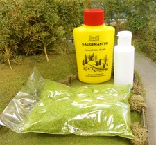 Gaugemaster GM1300 Scenic Static Grass Starter Kit, Puffer Bottle, Glue & Grass 