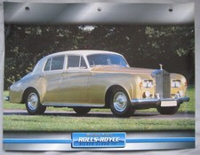 Rolls-Royce Silver Cloud III Dream Cars Card