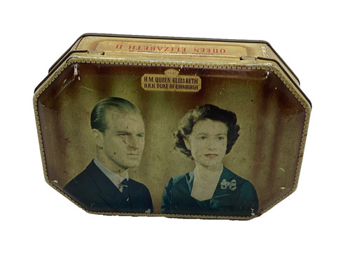 Coronation tin 1953 - tin,