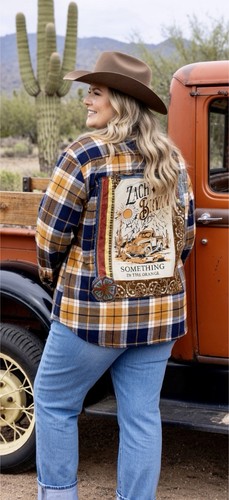Zach bryant upcycled flannel - bryant,