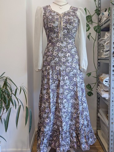 Vintage 1970s floral patterned - 1970s,