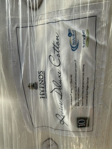 Hypnos double bed mattress - bed,