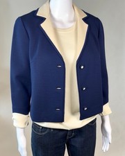 60’s Chic Navy & Cream