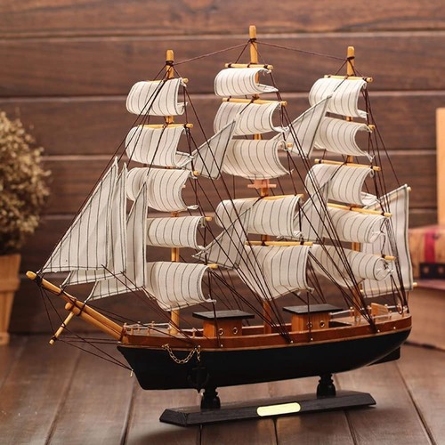 Sailing ship model wooden - sailing,