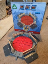Wooden Train Track Turntable