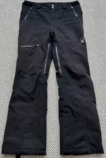 MENS SPYDER PROPULSION GORE-TEX SHELL SKI MOUNTAIN PANTS SIZE  UK M EU 50 BLACK