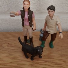 SCHLEICH STABLE HAND & PAPO
