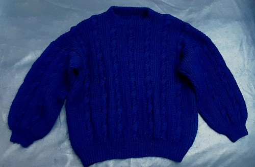 100 wool aran cable chunky - cable,