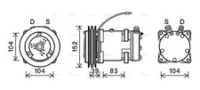 AVA Aircon Compressor DZAK013