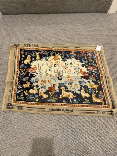 Vintage french needlepoint - vintage,