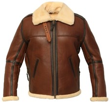 Men's B6 Bomber Real Shearling