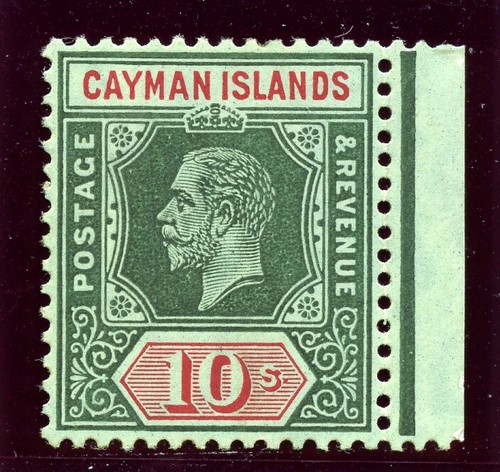 Cayman island 1913 kgv 10s - island,