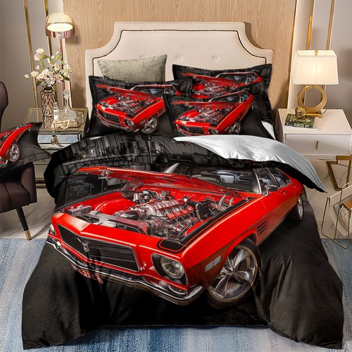Racing car duvet - racing, car/