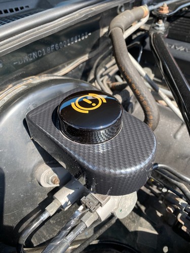 Brake reservoir cover mazda - brake,