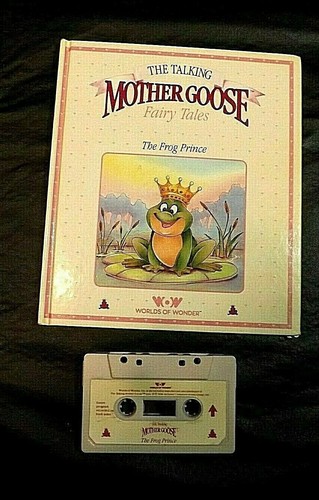 Talking mother goose book - goose, book/tape