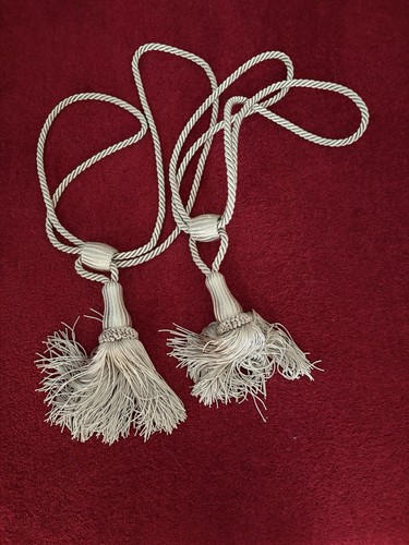 Large tassel curtain tie - large,