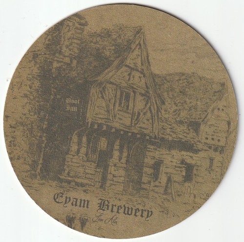 Beer mat eyam brewery - eyam,