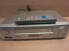 SHARP  VC-MH704  6HEAD NICAM VCR VHS Video Cassette Recorder player SERVICED,,